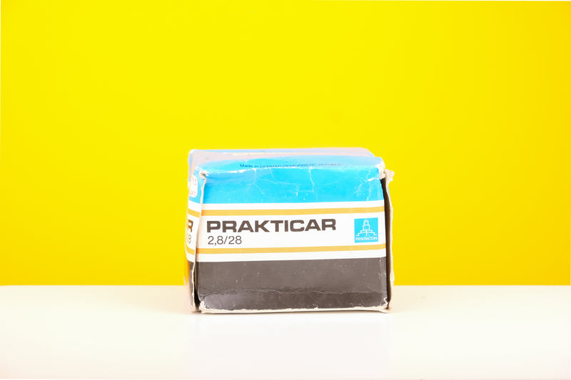 Prakticar Pentacon MC 28mm f2.8 Lens with Case and Boxed