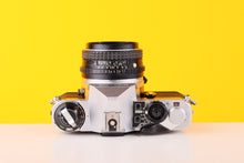 Load image into Gallery viewer, Pentax ME Super 35mm SLR Film Camera with SMC Pentax-M 50mm f1.7 Lens
