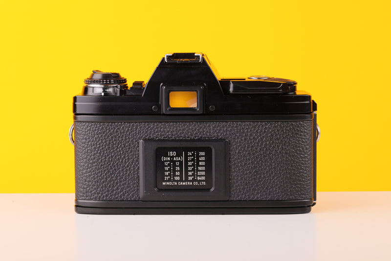 Minolta X-300 35mm Film Camera with Vivitar Mc 28mm f2.8 Lens