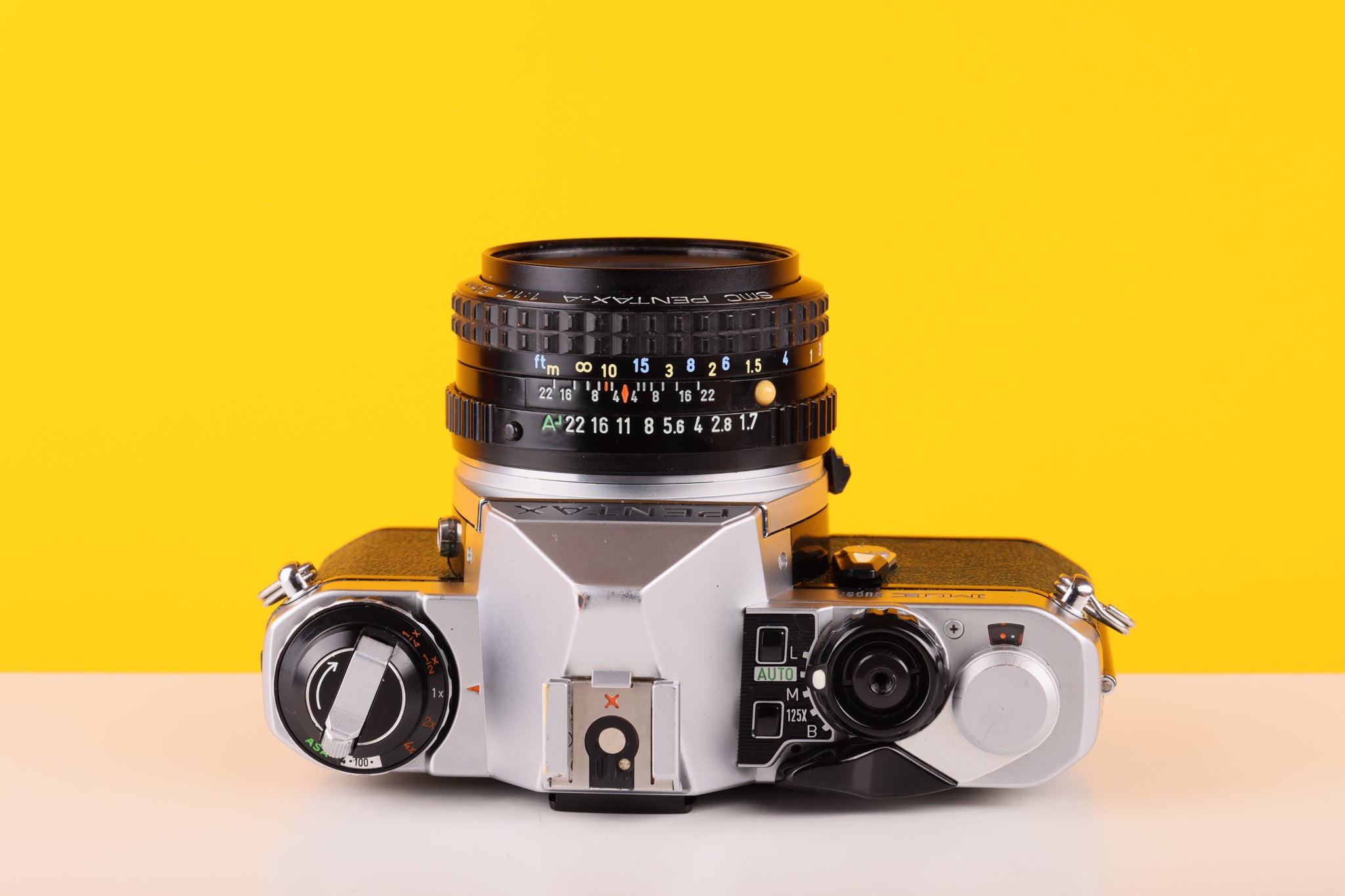 Pentax ME Super 35mm SLR Film Camera with SMC Pentax-M 50mm