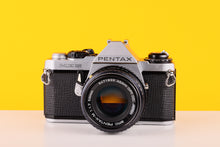 Load image into Gallery viewer, Pentax ME Super 35mm SLR Film Camera with SMC Pentax-M 50mm f1.7 Lens
