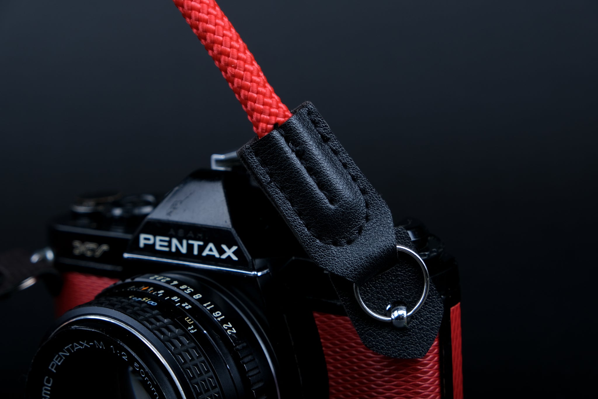 Red Rope Camera Strap Rope Camera Strap in Red – Vintage Camera Hut