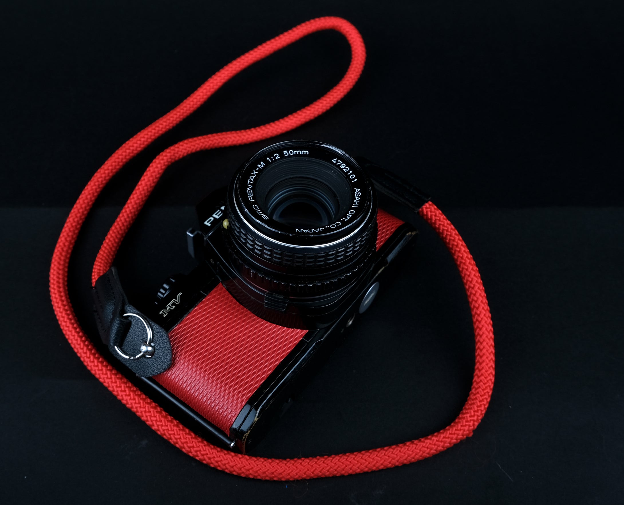 Rope Camera Strap in Red