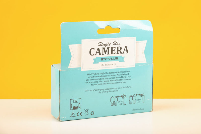 Single Use Disposable Vintage 35mm Point and Shoot Film Camera