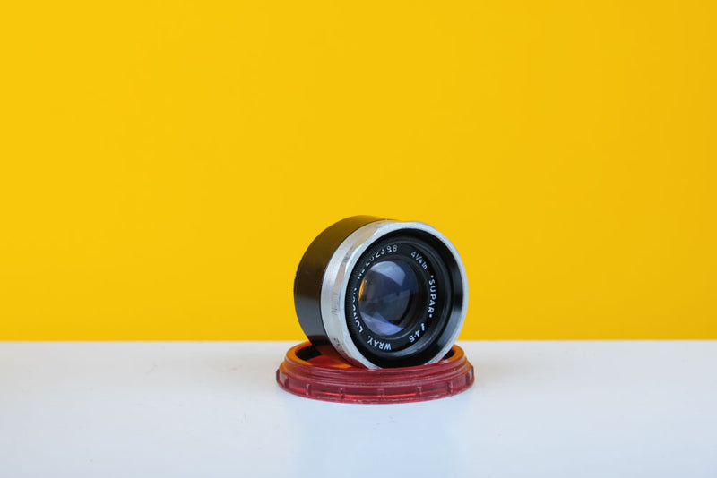 Supar Wray London f4.5 4 1/4 inches Enlarger Lens