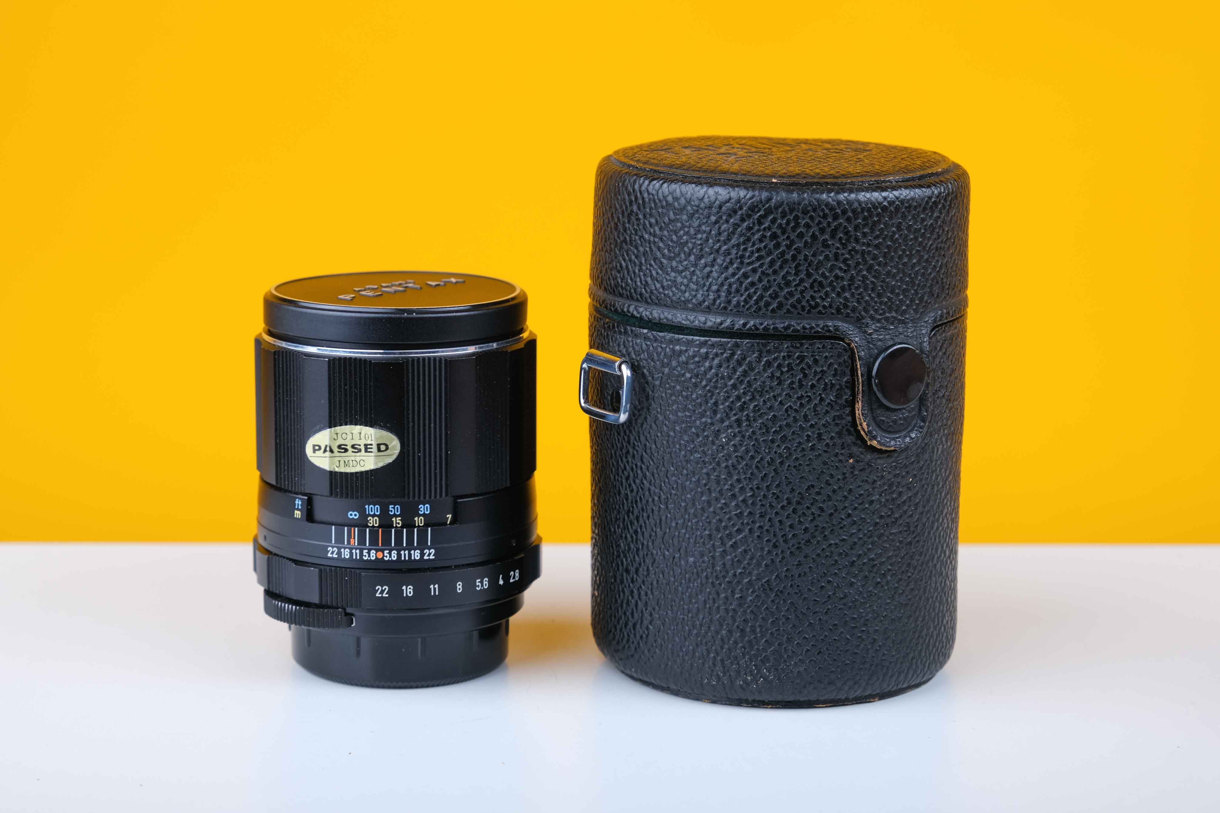 PENTAX Super‐Takumar 105mm f/2.8 Pentax Super-Takumar 105mm f/2.8 Lens – Vintage Camera Hut