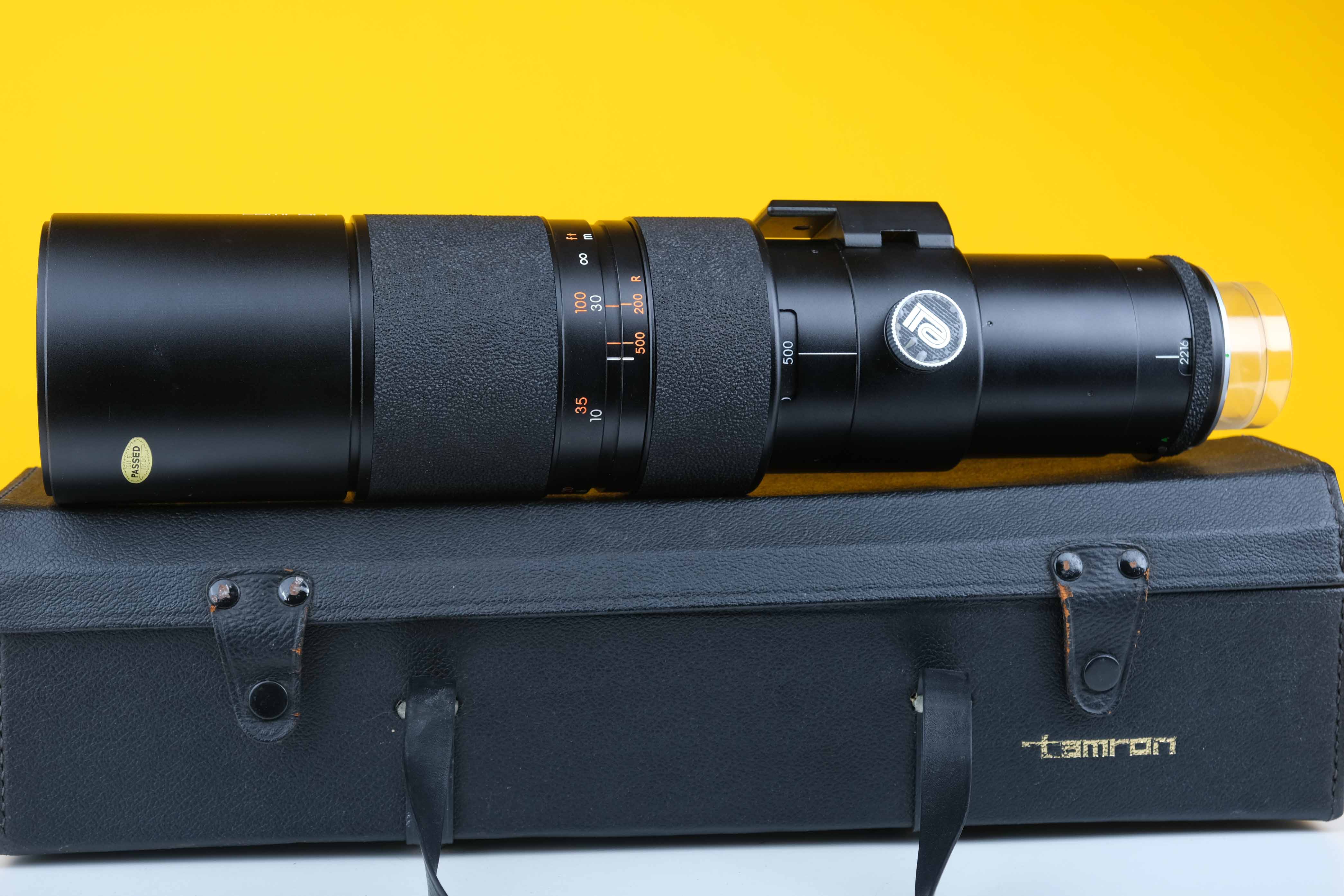希少オールド!tamron ZOOM 200-500mm F6.9 アダプトール 【公式通販】