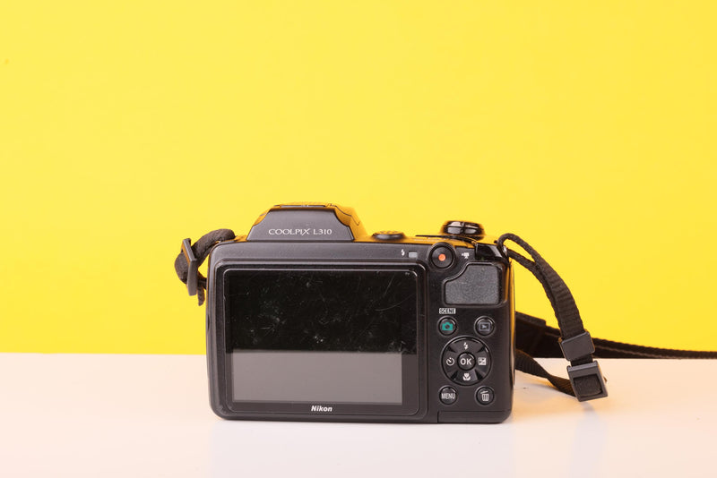 Nikon COOLPIX L310 14.1MP Digital Bridge Camera – 21x Optical Zoom