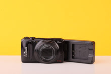 Load image into Gallery viewer, Fujifilm FinePix F600EXR 16MP Digital Compact Camera Black with 15x Optical Zoom
