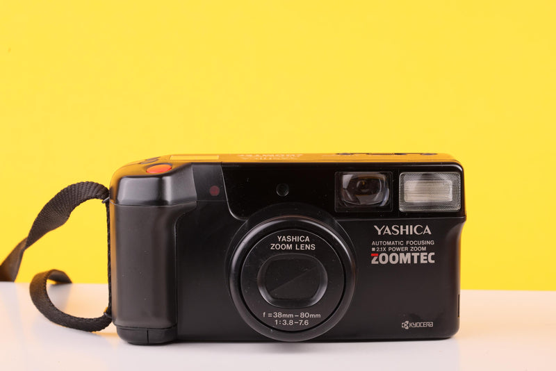 Yashica Zoomtec 35mm Point And Shoot Film Camera