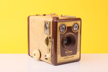 Load image into Gallery viewer, Kodak Brownie Six-20 Model F Box Film Camera with Flash Contacts
