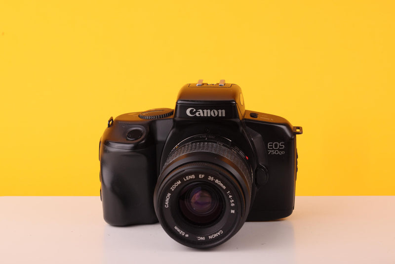Canon EOS 750QD 35mm SLR 35mm Film Camera + Canon EF 35-80mm f/4-5.6 III Lens