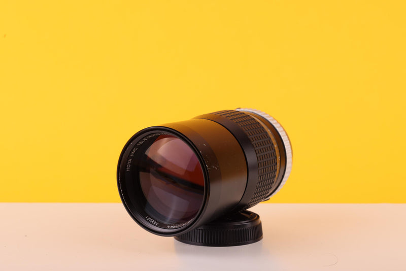 Hoya HMC Tele-Auto 200mm f/3.5 Telephoto Lens OM Mount