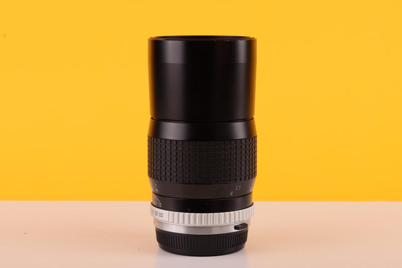 Hoya HMC Tele-Auto 200mm f/3.5 Telephoto Lens OM Mount