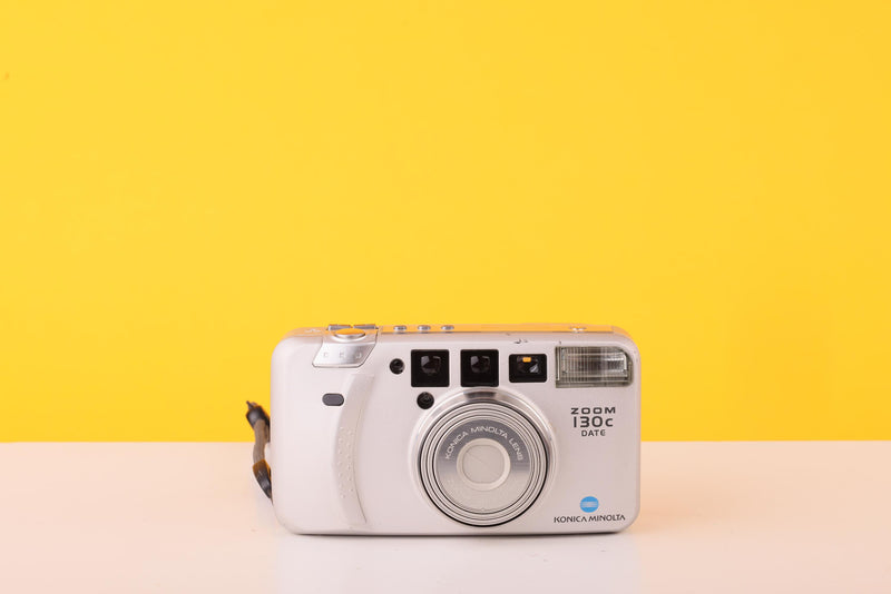Konica Minolta Zoom 130c Date 38-130mm Lens 35mm Point and Shoot Film Camera