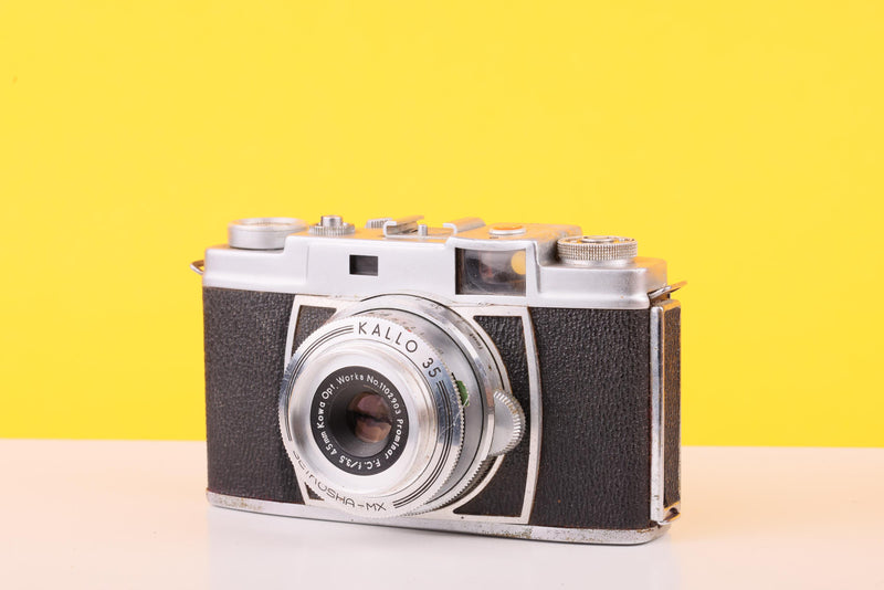 Kowa Kallo 35 35mm Rangefinder Film Camera with Prominar 45mm f/3.5 Lens