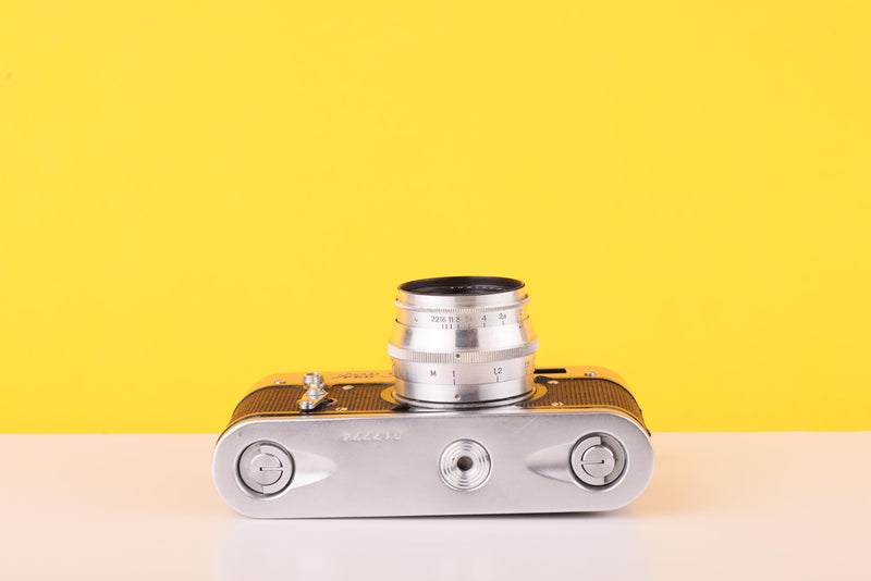 FED 3 35mm Rangefinder 35mm Film Camera with Jupiter-8 50mm f/2 Lens