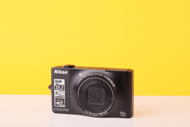 Nikon COOLPIX S8000 14.2MP Digital Compact Camera – 10x Optical Zoom
