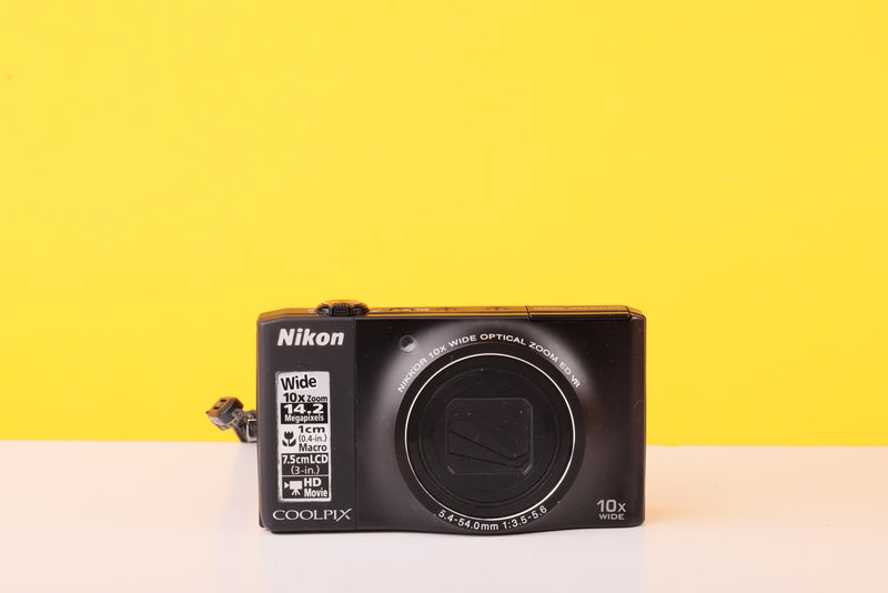 Nikon COOLPIX S8000 14.2MP Digital Compact Camera – 10x Optical Zoom