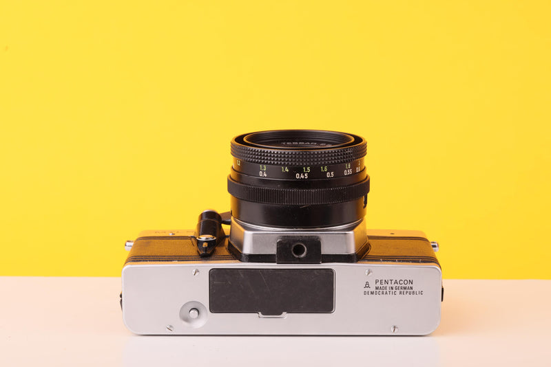Praktica MTL 50 35mm SLR Film Camera with Carl Zeiss Jena Tessar 50mm f/2.8