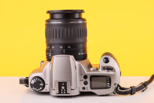 Load image into Gallery viewer, Canon EOS 3000N 35mm Film SLR Camera with Canon EF 28-90mm Lens
