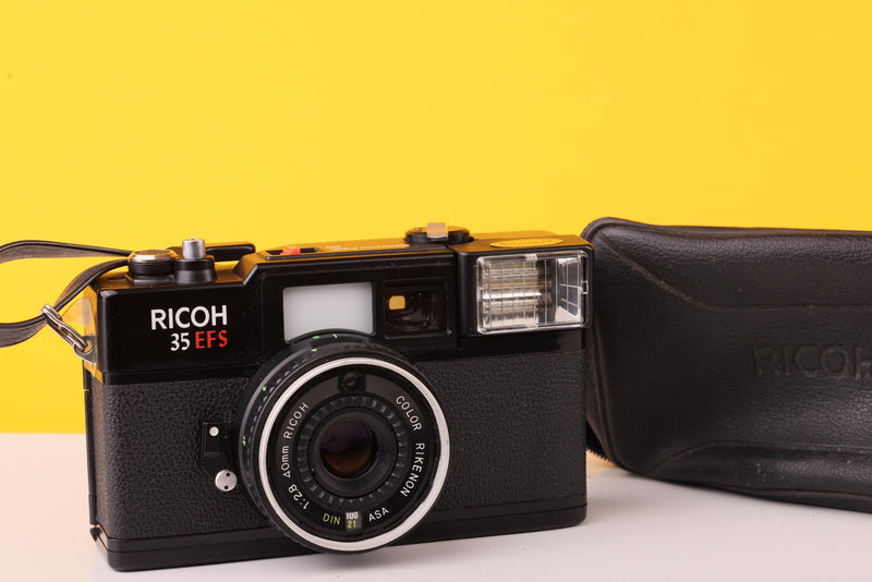 Ricoh 35 EFS 35mm Rangefinder Film Camera – 40mm f/2.8 Lens