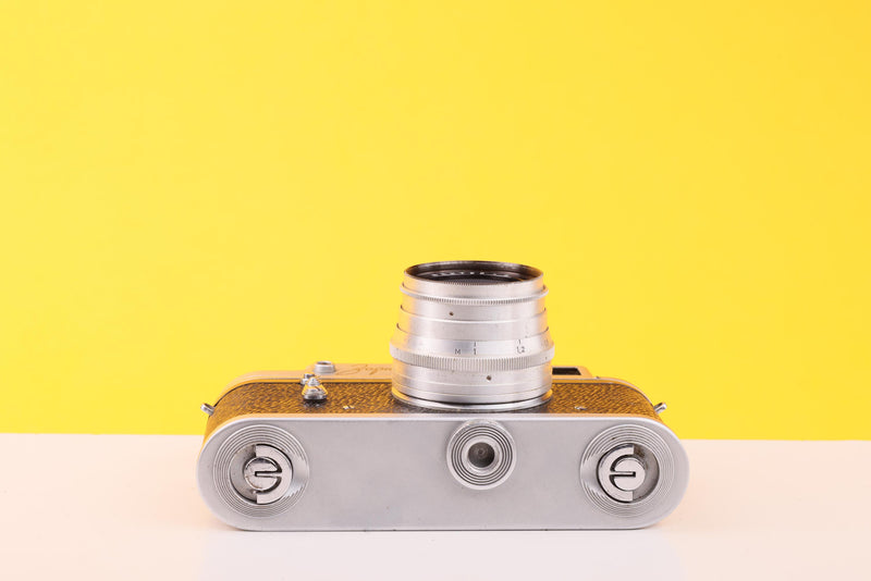 Zorki 4 Rangefinder 35mm Film Camera with Jupiter-8 50mm f/2 Lens