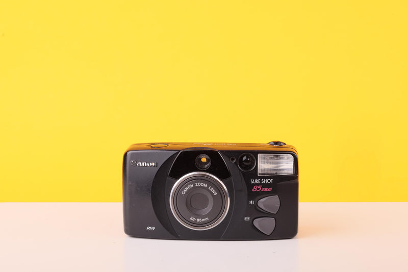Canon Sure Shot 85 Zoom 38-85mm 35mm Point & Shoot Film Camera