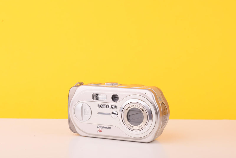 Samsung Digimax A6 6.0MP Digital Compact Camera 3x Optical Zoom