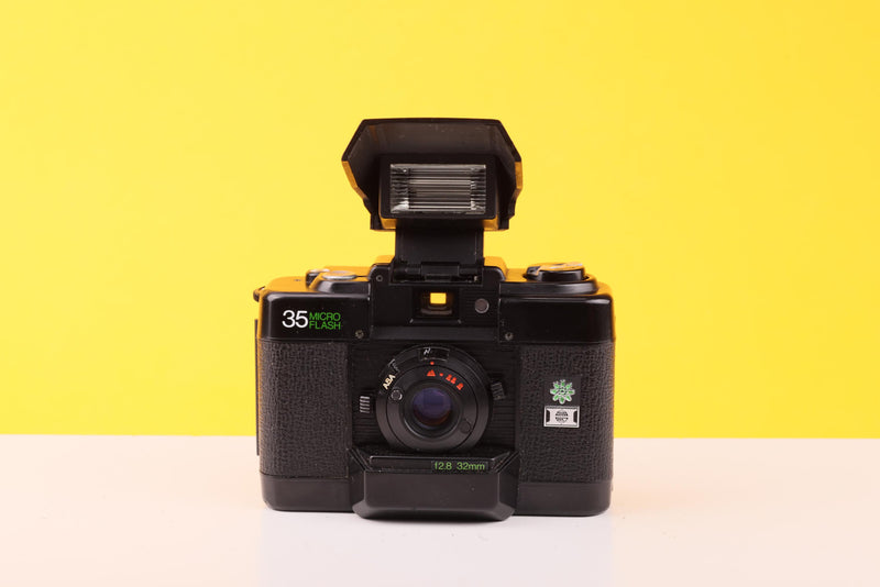 Hanimex 35 Micro Flash 35mm Point And Shoot Film Camera – 32mm f/2.8