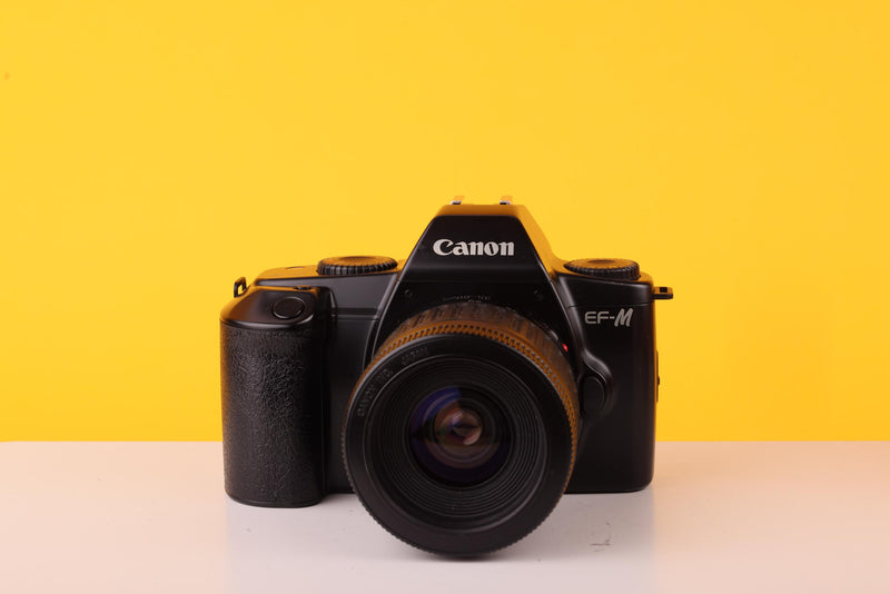 Canon EF-M 35mm SLR Film Camera with Canon EF 35-80mm f/4-5.6 zoom Lens