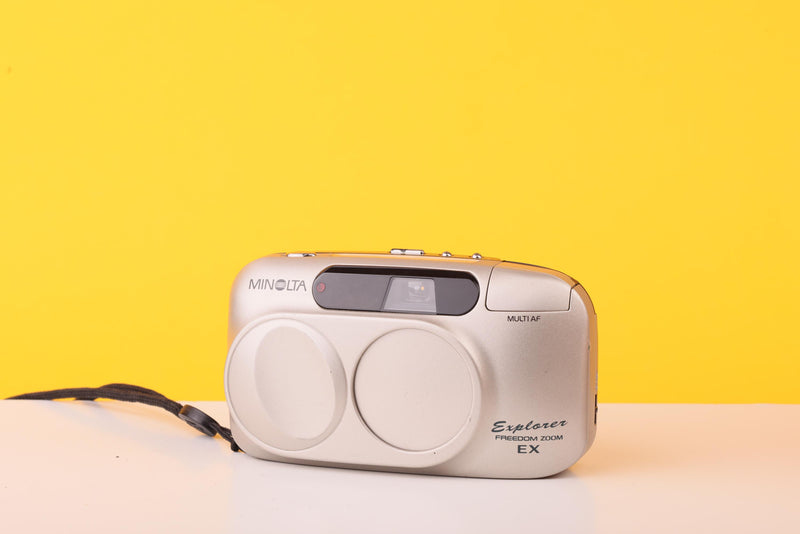 Minolta Explorer Freedom Zoom EX 35mm Point and Shoot Film Camera