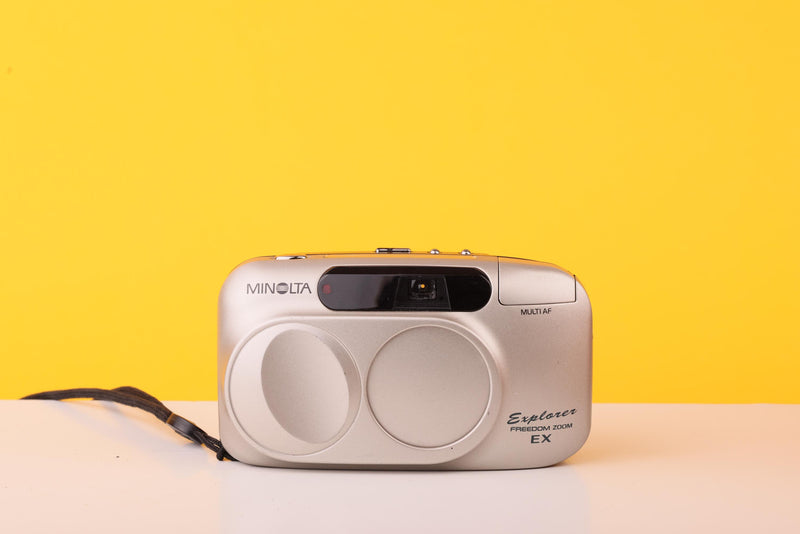 Minolta Explorer Freedom Zoom EX 35mm Point and Shoot Film Camera