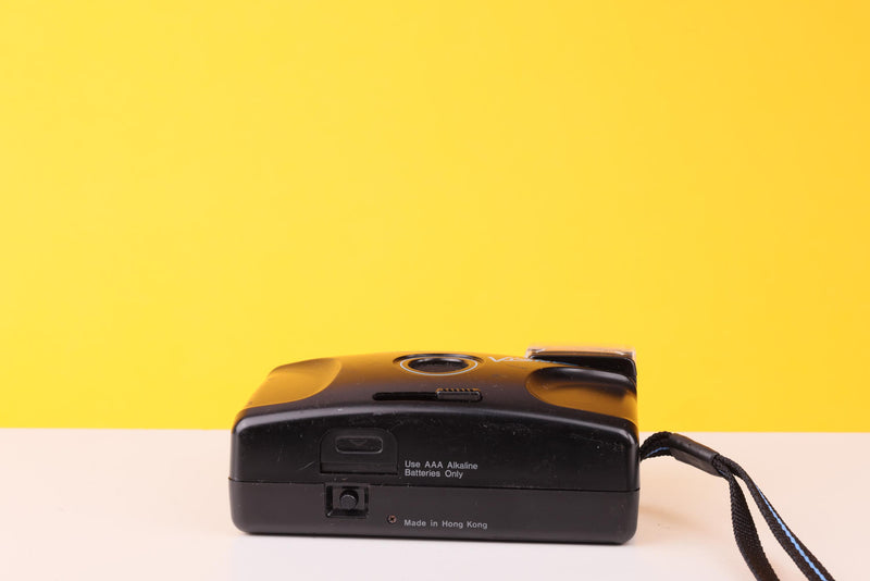 Halina Vision 200 35mm Point And Shoot Film Camera – Built-In Flash
