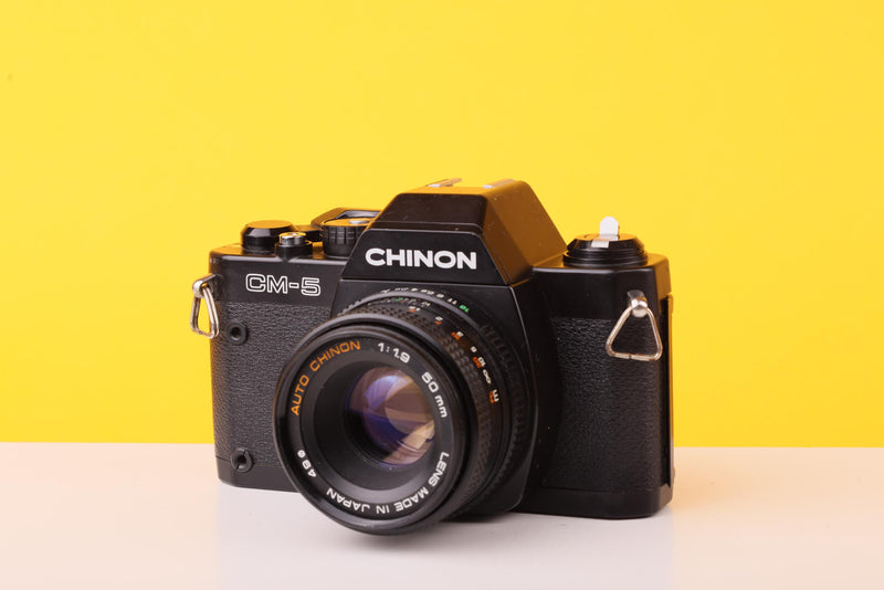 Chinon CM-5 35mm SLR with Auto Chinon 50mm f/1.9 Lens