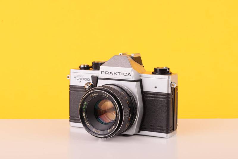 Praktica Super TL1000 35mm SLR Film Camera with Yashinon DS-M Auto 50mm f/1.7 Lens