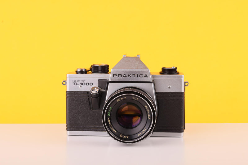 Praktica Super TL1000 35mm SLR Film Camera with Yashinon DS-M Auto 50mm f/1.7 Lens