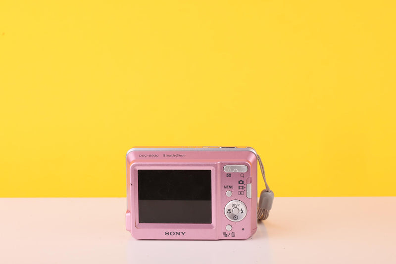Sony Cyber-shot DSC-S930 10.1MP Digital Compact Camera Pink