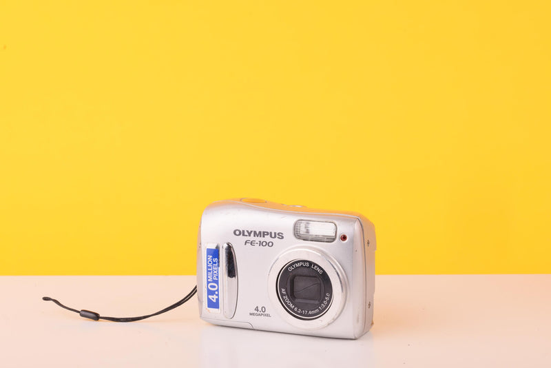 Olympus FE-100 4.0MP Digital Compact Camera 3x Optical Zoom