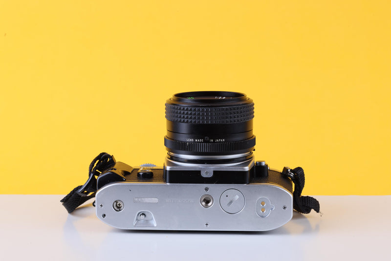 Nikon FG 35mm SLR Film Camera with Itorex MC 28mm f/2.8 Lens