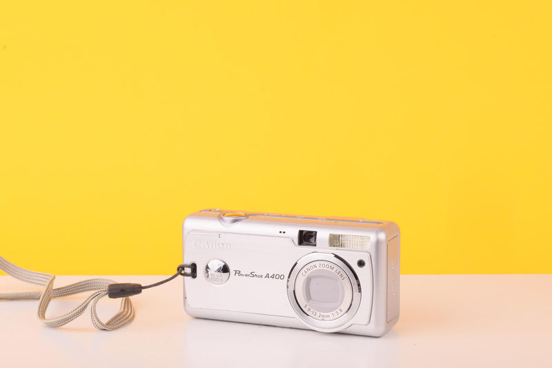 Canon PowerShot A400 3.2MP Digital Compact Camera 2.2x Optical Zoom