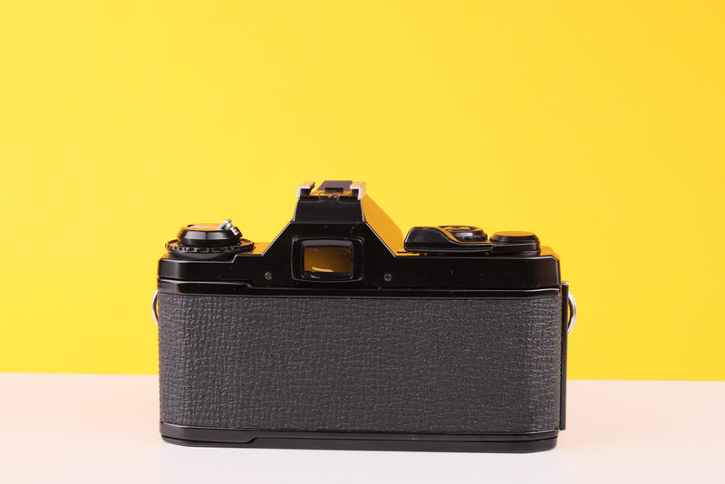 Asahi Pentax MV 35mm SLR Film Camera with Super Paragon PMC II 28mm f/2.8 Lens