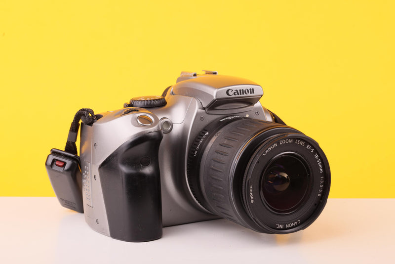 Canon EOS 300D Digital SLR Camera with Canon EF-S 18–55mm f/3.5–5.6 Lens