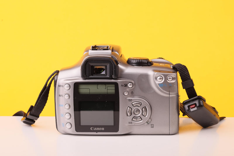 Canon EOS 300D Digital SLR Camera with Canon EF-S 18–55mm f/3.5–5.6 Lens
