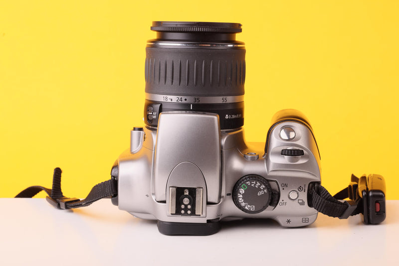Canon EOS 300D Digital SLR Camera with Canon EF-S 18–55mm f/3.5–5.6 Lens