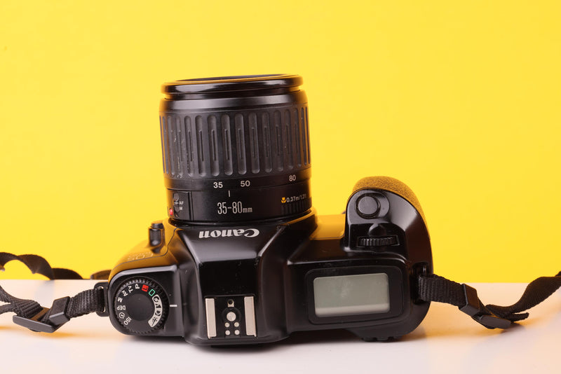 Canon EOS 1000 35mm SLR Film Camera with Canon EF 35–80mm f/4–5.6 Lens