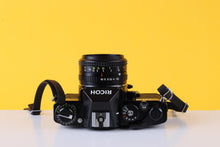 Load image into Gallery viewer, Ricoh KR-5 35mm Film Camera with Rico Riconar 55mm f2.2 Lens
