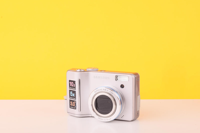 Samsung S1050 10.1MP Compact Digital Camera Silver 5x Optical Zoom