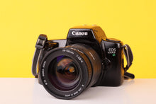 Load image into Gallery viewer, Canon EOS 1000F N 35mm Film SLR Camera with Sigma 28-105mm Zoom Lens
