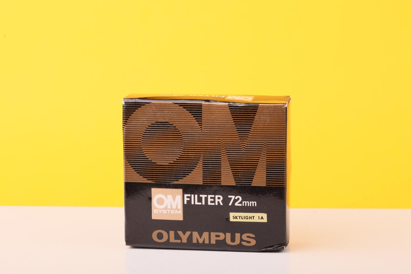 Olympus OM System 72mm Skylight 1A Filterm - boxed